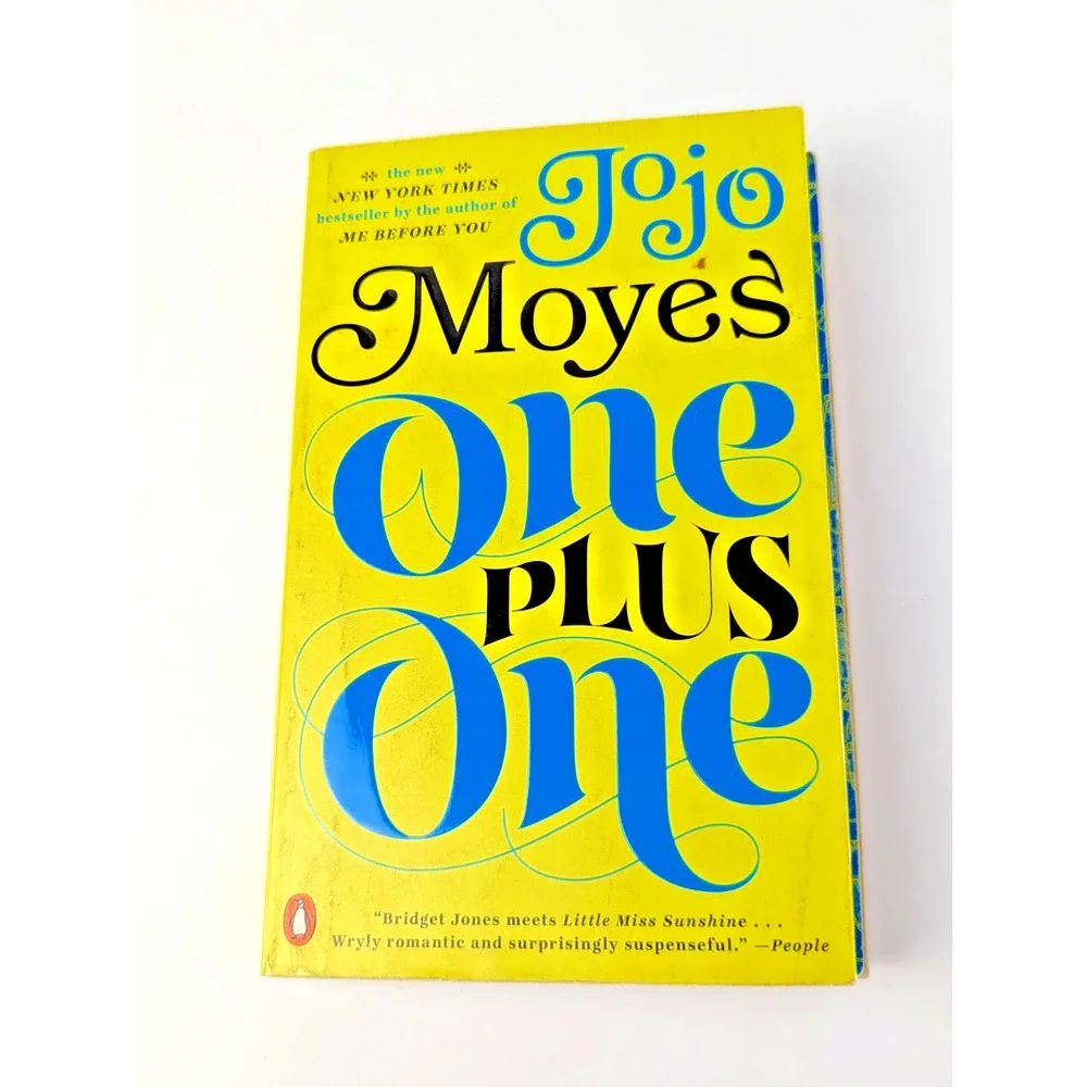 One Plus One : A Novel by Jojo Moyes (2015, Trade Paperback)